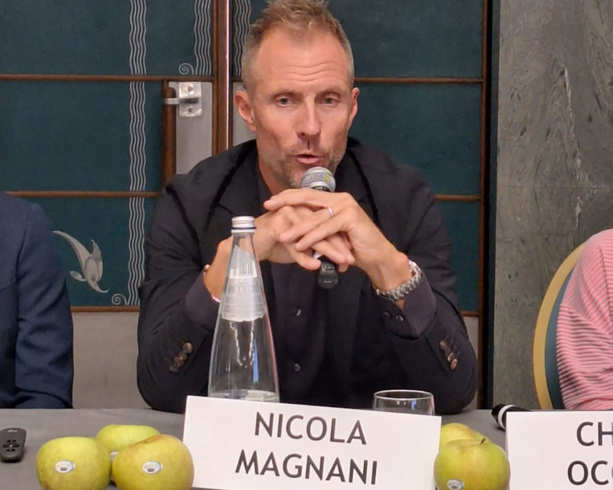 Nella foto: Nicola Magnani, direttore commerciale di Melinda